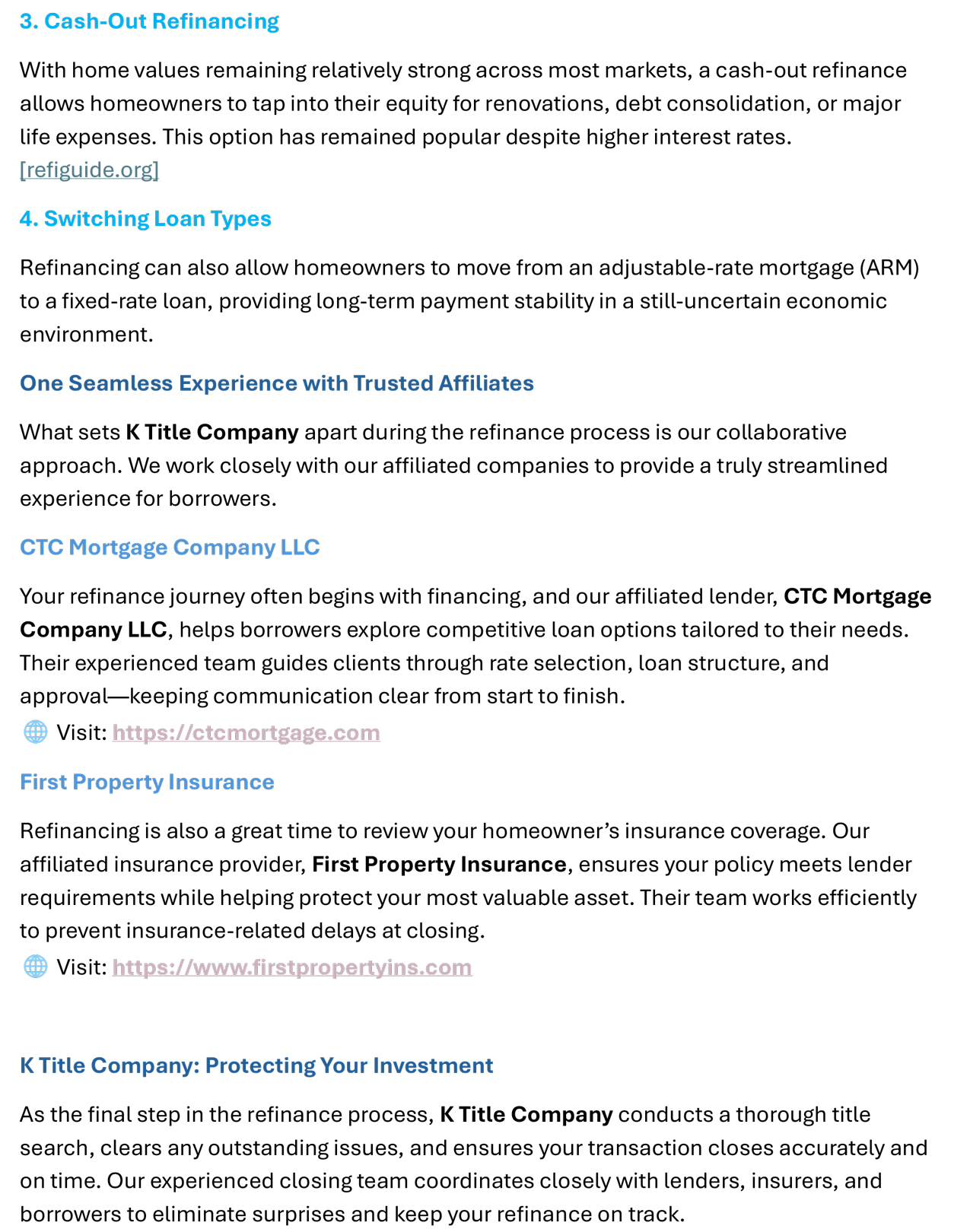 April - Is Now the Right Time to Refinance